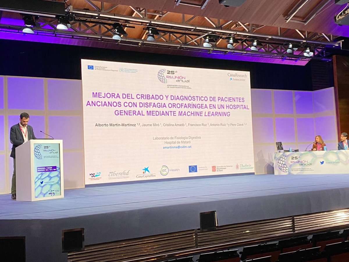 Gracias <a href="/aegastro/">Aegastro</a> por el premio a la mejor comunicación en Innovación #AEG2022 en el 25º Aniversario de la Asociación. #Dysphagia <a href="/CSdMaresme/">Consorci Sanitari del Maresme</a> @CIBERehd <a href="/GTRecerca/">IGTP</a>  <a href="/TecnoCampus/">TecnoCampus</a>  <a href="/SaludISCIII/">Instituto de Salud Carlos III (ISCIII)</a> <a href="/MataroCuida/">Mataró ciutat cuidadora</a> <a href="/FundacioMaresme/">Fundació el Maresme</a> <a href="/matarocat/">Ajuntament de Mataró</a> <a href="/FundacioFurega/">Fundació FUREGA</a> <a href="/CaixaResearch/">CaixaResearch</a>