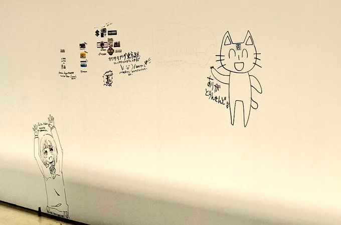 Transcendさん @Transcend_Japan が描いてましたが1階の方に出展してたのね。 
