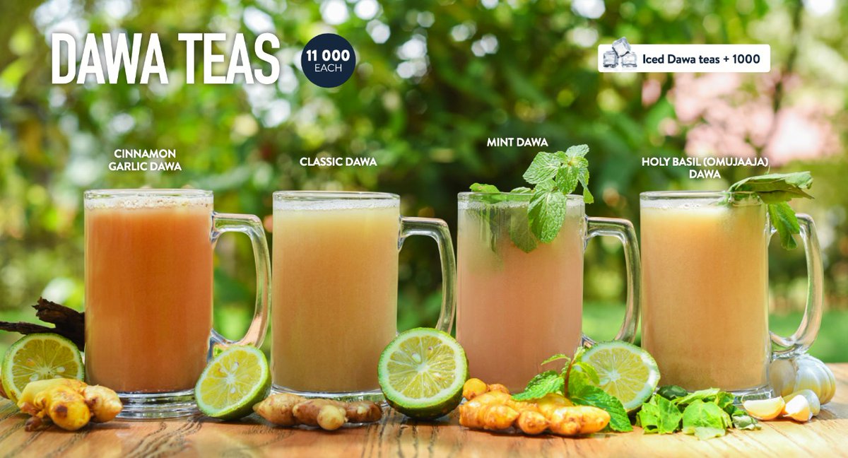 CJs__256's tweet photo. Catch up with the latest happenings in life with your family and friends today, over these finely crafted Dawa Teas.
#CJsPerfectedDrinks https://t.co/cboxNSlPMx