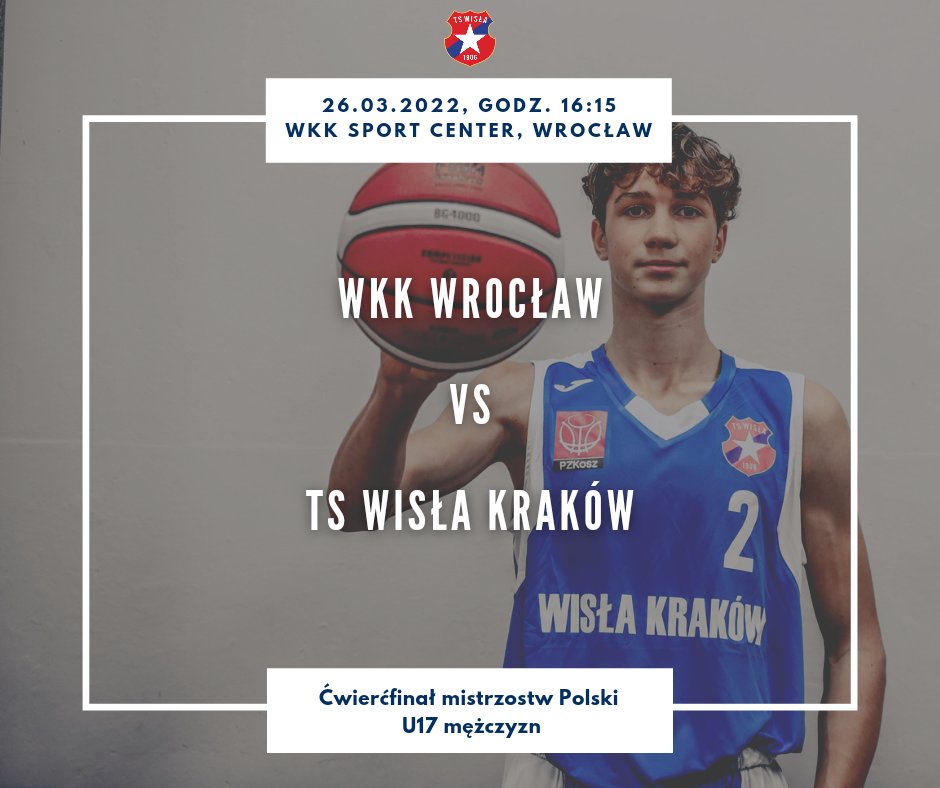 Dziś wiślaccy koszykarze U17 zagrają z gospodarzem turnieju ćwierćfinałowego WKK Wrocław.
Transmisja ⤵️
youtu.be/Dt0uwC4NqWE