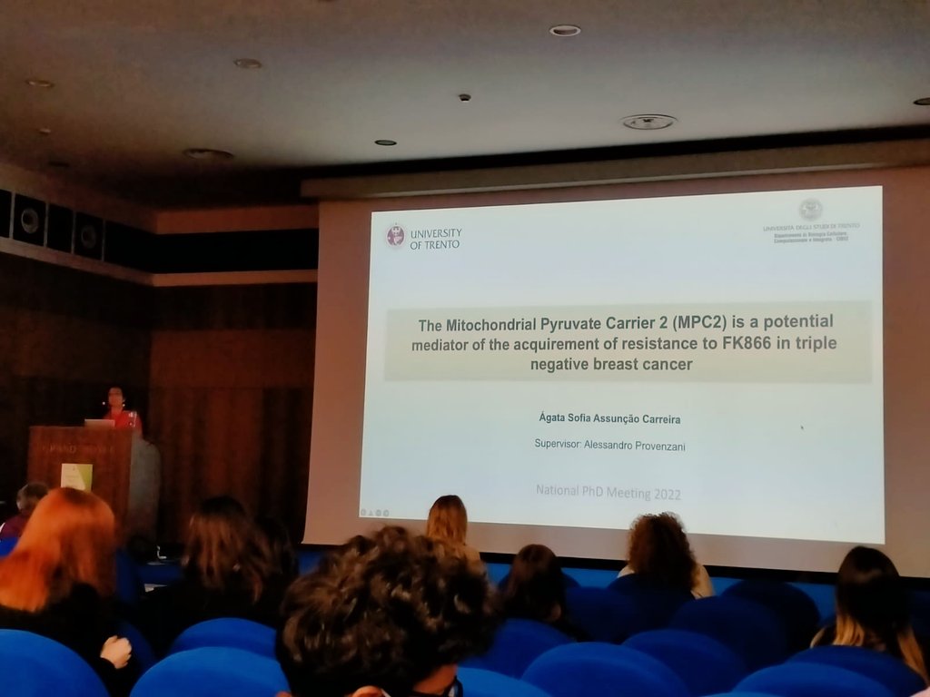 AgataCarreira's tweet photo. Glad for the opportunity to present my PhD project at the National PhD Meeting in Salerno.

#SIBBM #ABCD #integrata #MSCA #horizon2020 #girlsinstem https://t.co/uXKnzYmYq8