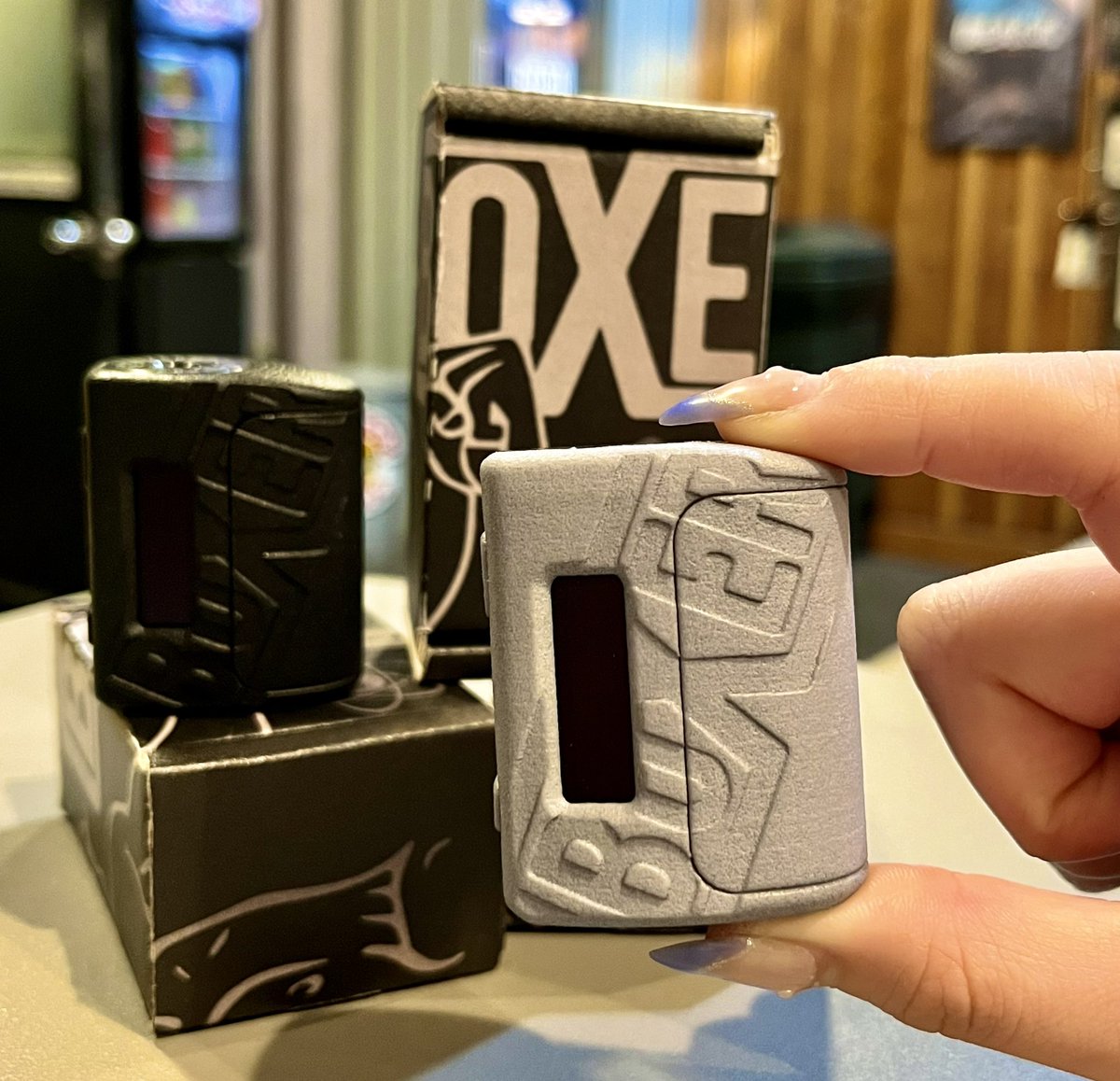 Boxer DNA60 micro入荷しました🤤💙
18350のサイズ感がたまりません！

是非、店頭に実物を見に来てください✨