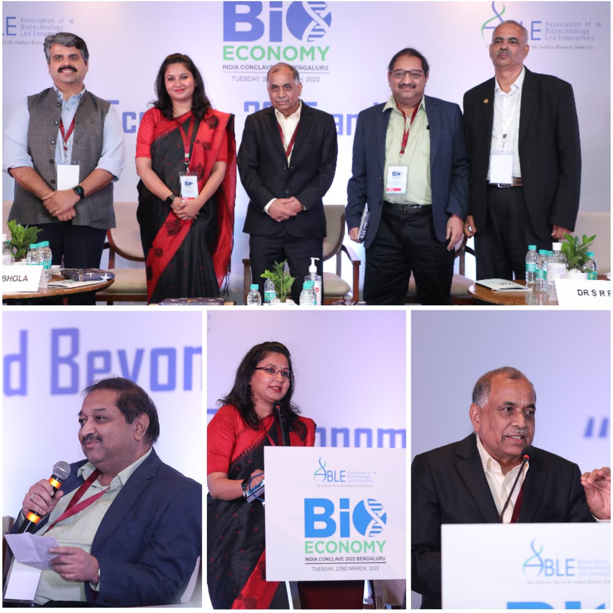 BioEconomy India Conclave 2022: 'Special Round Table on Expedited approvals, Regulatory simplifications & refined Biodiversity laws was discussed- moderated by Mr Ravi Bhola, ABLE Dr Rubina Bose, DCGI Dr. S. R. Rao, APAR Dr Satish Kulkarni, NDRI Ms Neha Srivastava Remfry & Sagar