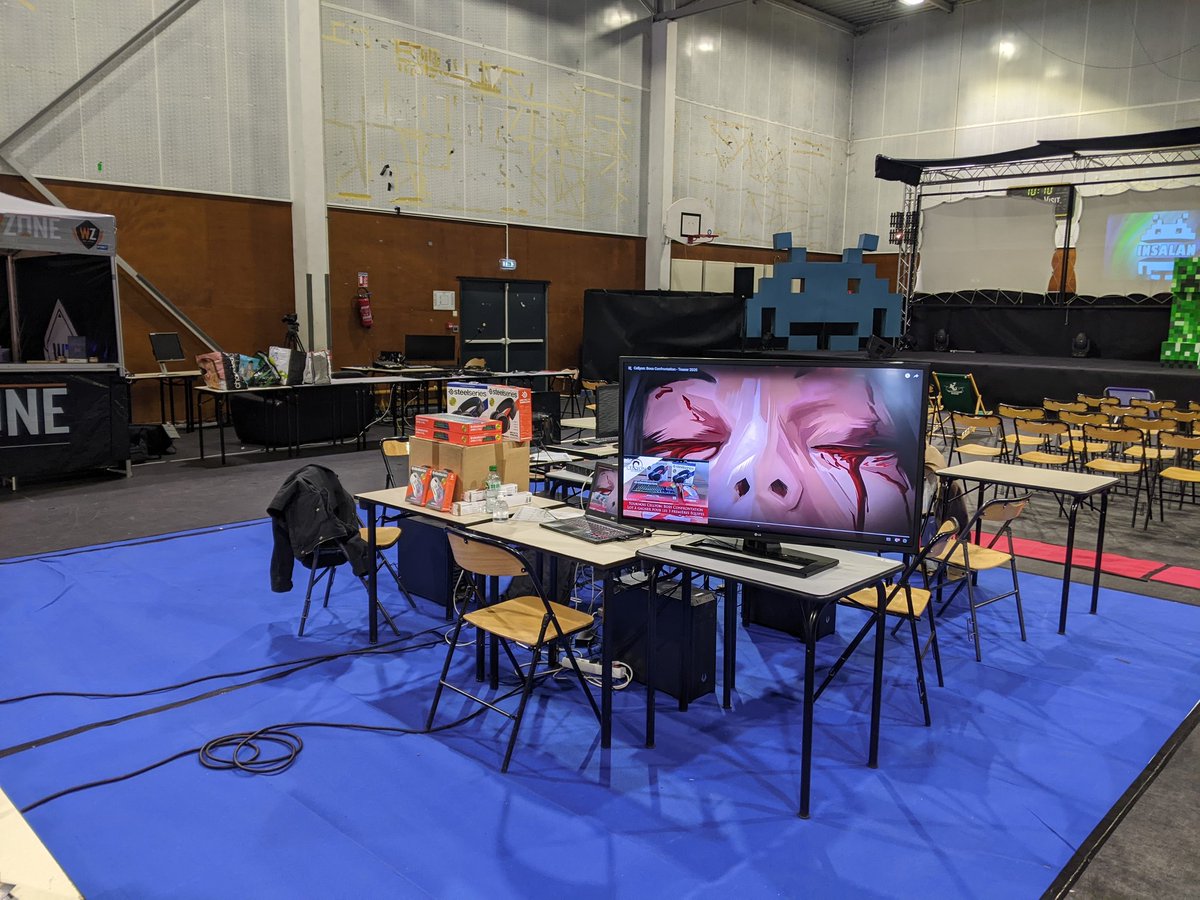 Nous sommes en place ! 

Venez tester Cellyon: Boss Confrontation et tentez de gagner des lots <a href="/SteelSeriesFR/">SteelSeries France 🇫🇷</a>

#tournois #insalan #cellyon