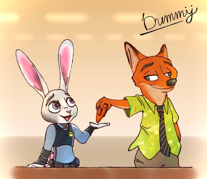 ズートピアのtwitterイラスト検索結果