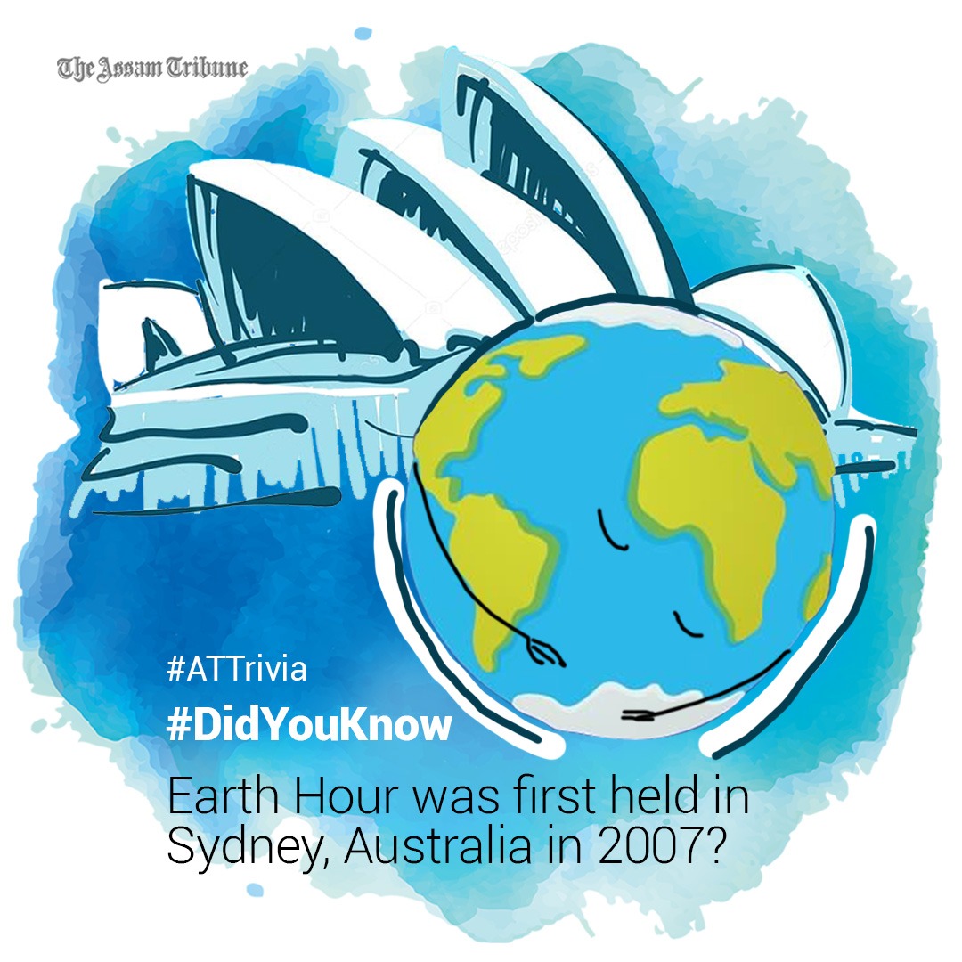 assamtribuneoff's tweet photo. (2/2)
Since then, it has grown to engage millions of supporters in more than 185 countries and territories.
#TheAssamTribune #EarthHour #ATTrivia https://t.co/anprbhdAiW