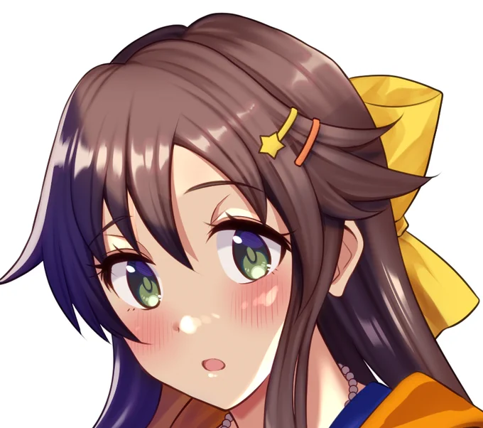 ポプマスに実装された謎の美少女描いていくわね 