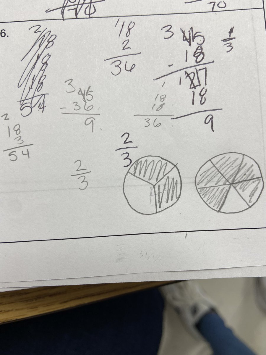 AggieAmber95's tweet photo. #RobinsonISD Shout out to @brit_lynn_1217 @whatsnewatrjh! Ss are seeing that #mathisfigureoutable @pwharris! 7th grade S figuring out how much sugar would be needed to make 45 cookies if 1/3 C sugar was used to make 18 cookies! This is not #newmath. This is Ss #understandingmath! https://t.co/PZg5EW73gF