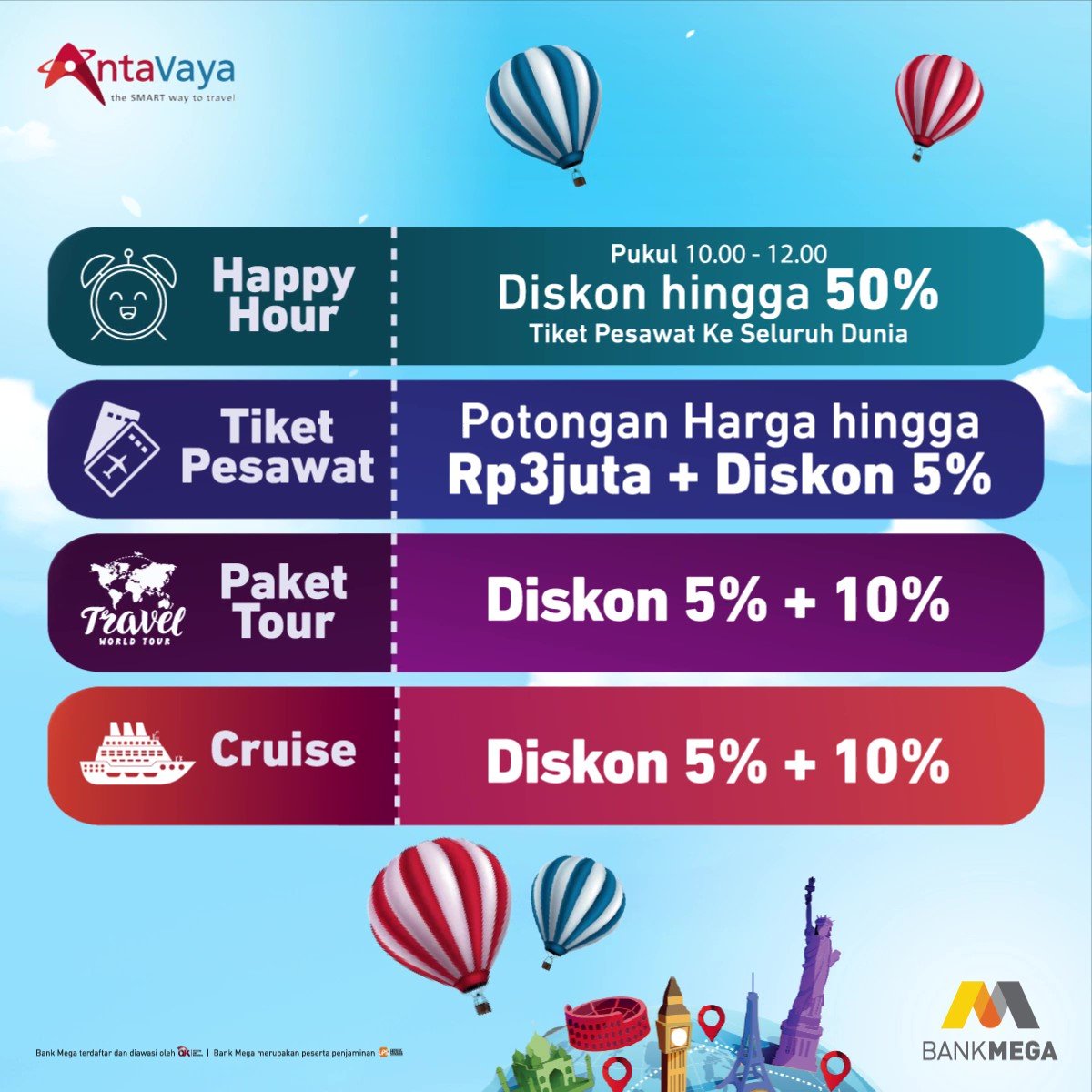BankMegaID's tweet photo. Buruan, jangan sampai kehabisan promonya! Datang ke Mal Kota Kasablanka - Food Society B. Kita tunggu kamu di sini ya.
Cek info lengkap promo di : https://t.co/mggn86OENo
Promo berlangsung 24 - 27 Maret 2022.
#BankMega #LiburanBarengMega https://t.co/YjnnuysGPS