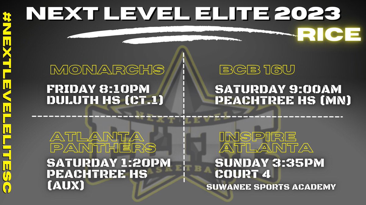 NextLevelElite_'s tweet photo. #HoopseenTipOff 2024 schedules!
#NextLevelEliteSC #RecruitSC🌴 https://t.co/lm1hQR7why