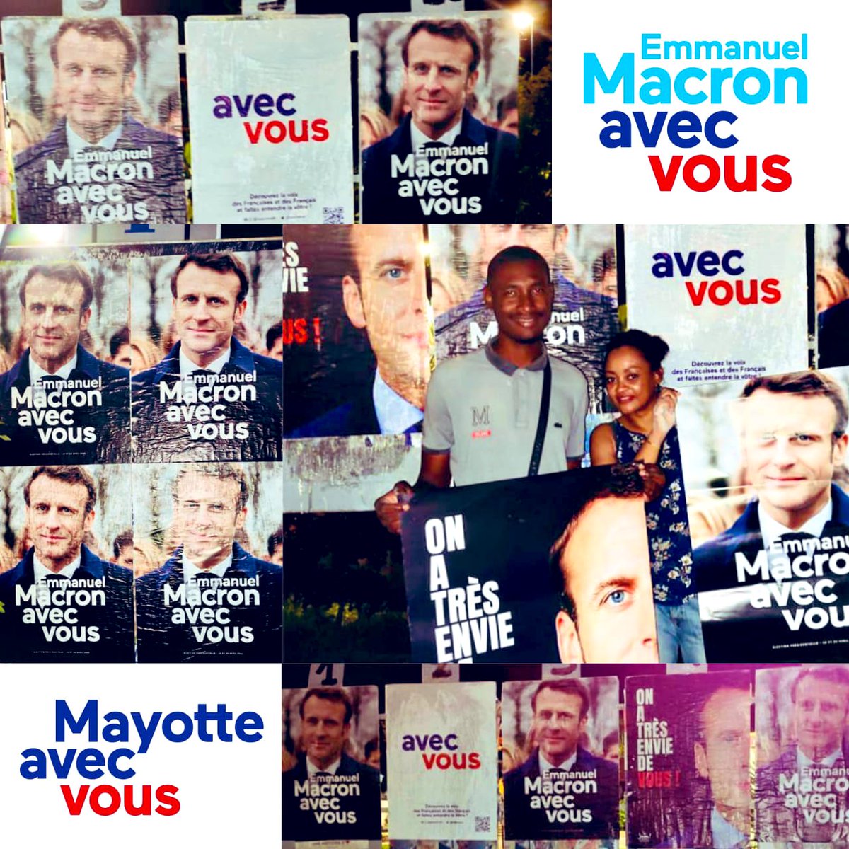 Un vendredi de Collage nocturne avec @modem976 sur Mamoudzou 💪🏾🚀🚀

#MayotteAvecVous
#avecvous #PourVous #PourNousTous