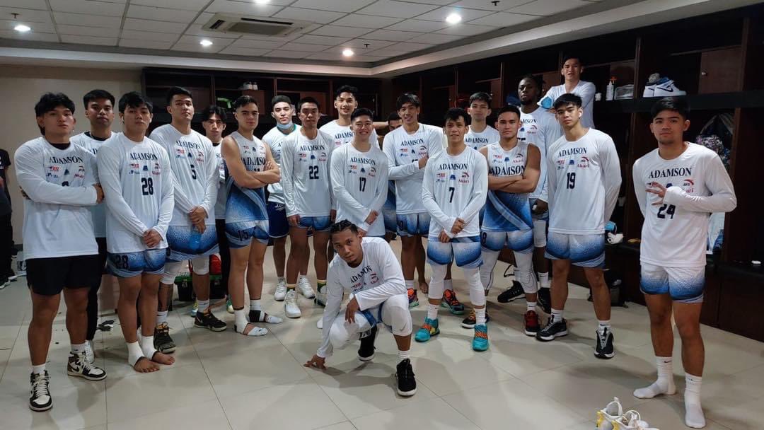 AdamsonFalconsU's tweet photo. Up Next: Adamson Soaring Falcons vs NU Bulldogs #LabanAdamson #FalconsLetsGo #UAAPS84 https://t.co/9ZhWDx13hv