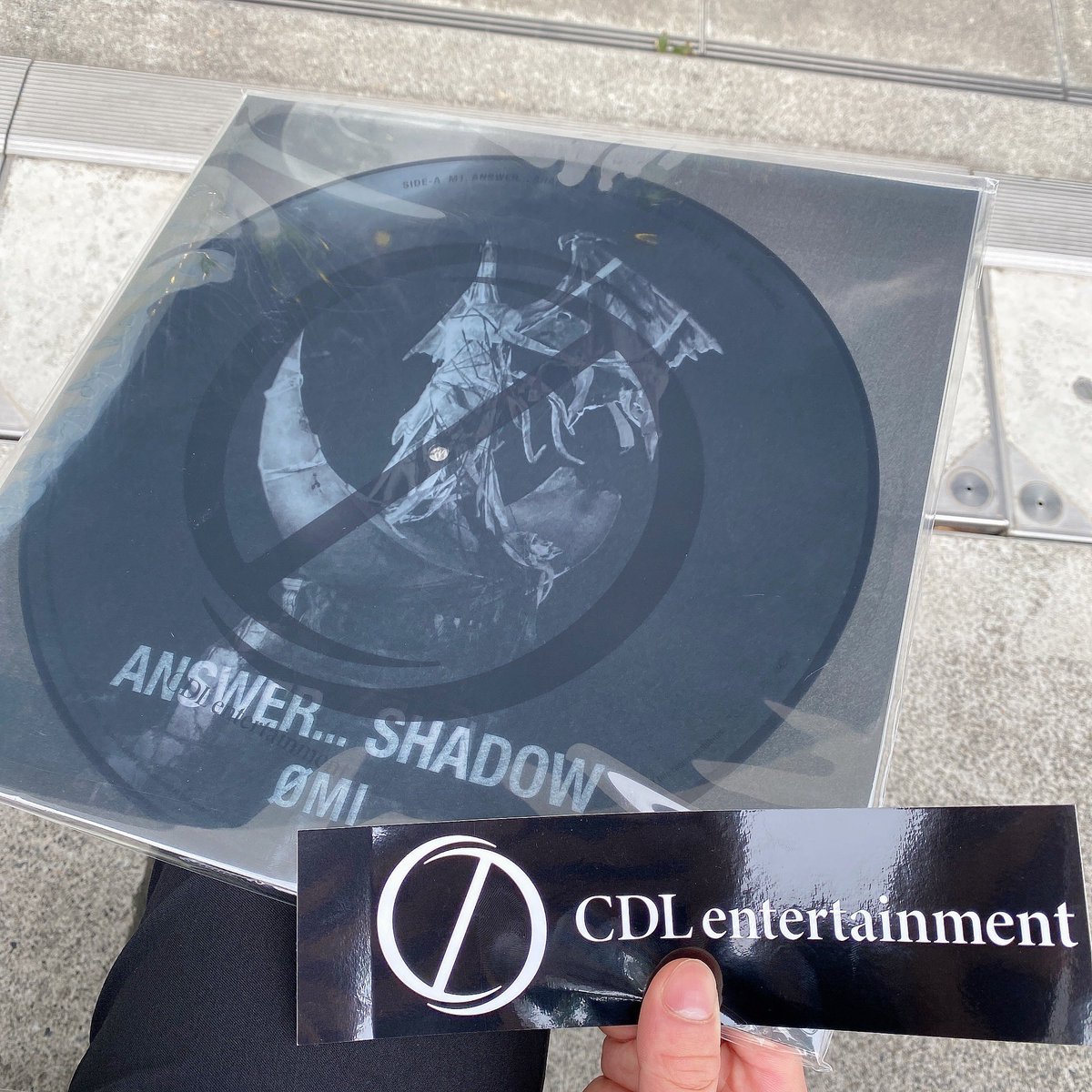 OMI★ANSWER...SHADOW アナログレコード　登坂広臣　会場限定版 ANSWER SHADOW」 東京会場限定アナログレコード 購入できましたー