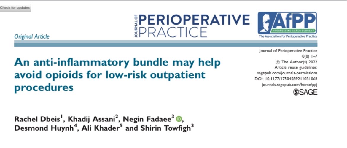 Herniadoc's tweet photo. ✍🏻Just published!

👉🏻Our anti-inflammatory bundle that we offer to all our patients undergoing #outpatientsurgery. It starts 3 days prior to surgery and can help dramatically reduce the need for perioperative and postoperative #narcotics. 

Read it here: 
https://t.co/ixjWW44f8g https://t.co/KWQdXfRYLW