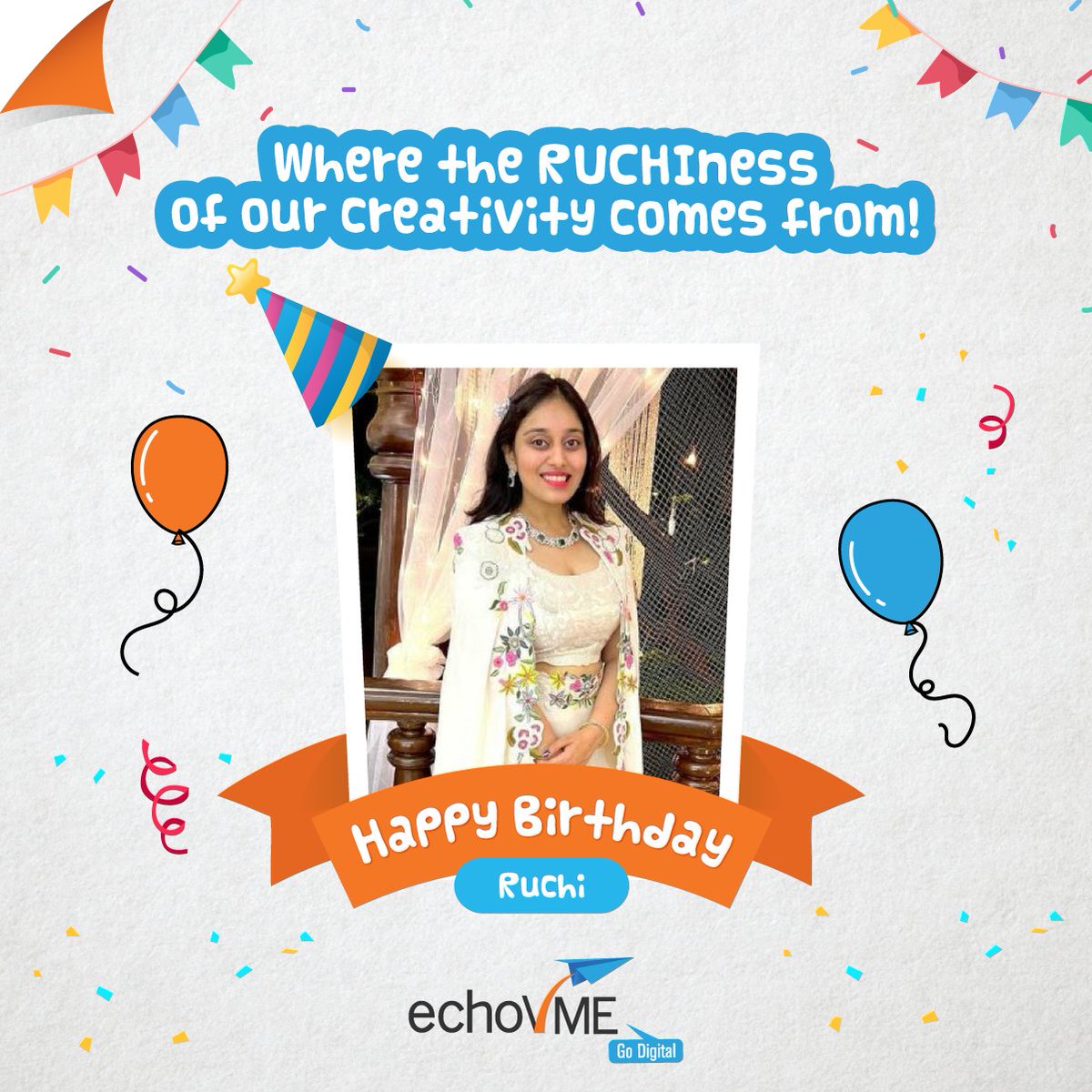 echoVME's tweet photo. May you keep surprising us with treats, and always approve our posts :P

#socialmediamanager #bdaygirl #echoVME #echoVMEan #digitalmarketingagencyindia https://t.co/RrOKN0VmKw