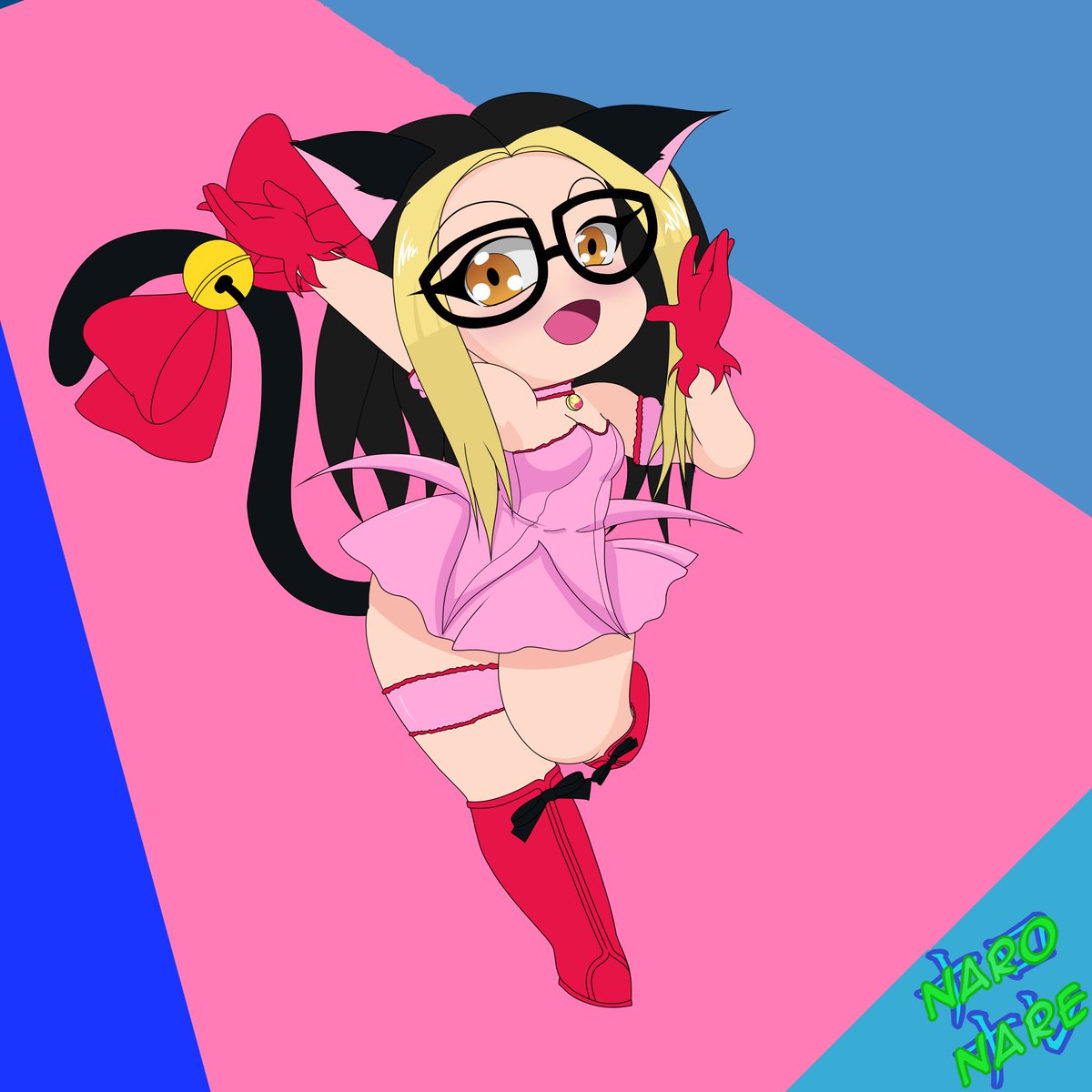 Hyper late birthday pressent for one of my bestest friends wich isnt on twitter so i can't tag her u.u

#glasses #persona #chibi #persona #blush #cosplay #sailormoon #tokyomewmew #CardCaptorSakura #multicoloredhair #happy #smile #cute