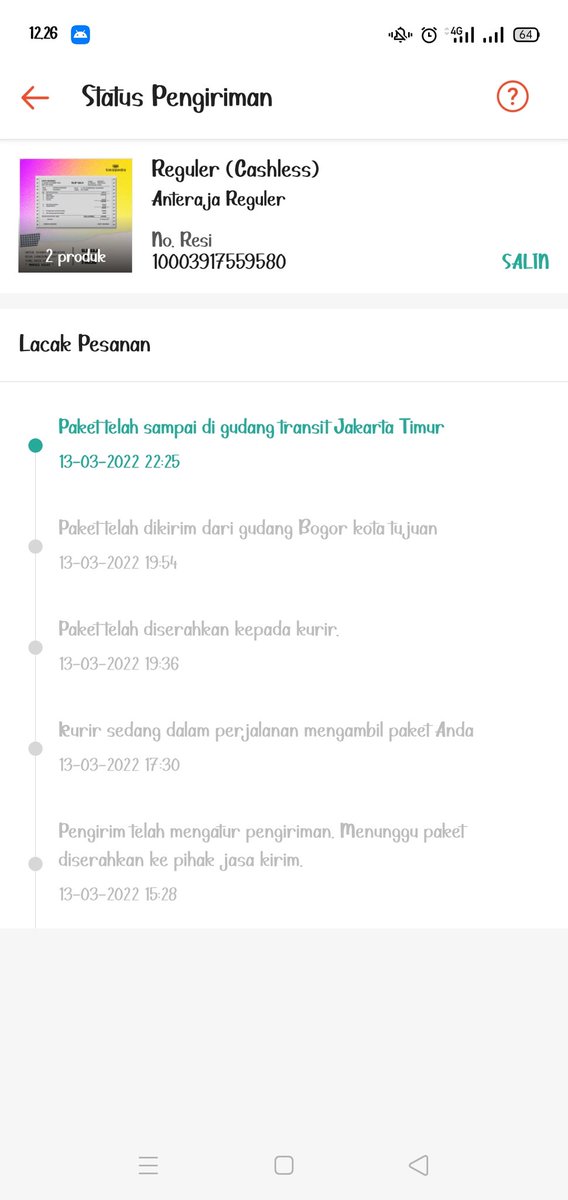 Gablibli's tweet photo. @anteraja_id https://t.co/Aa0Y5vdMWd
