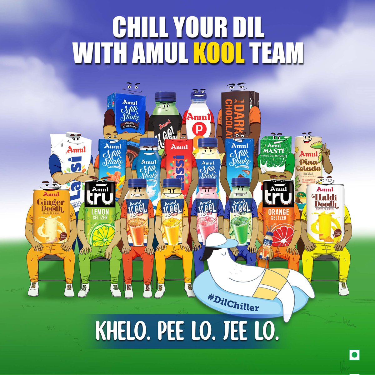 Amul_Coop's tweet photo. Sip hard! Cheer harder! This Amul Kool Team is committed to giving you ‘refreshing’ memories this entire IPL season. Send in your wishes via the comments section!
#AmulKool #IPL2022 #AmulKoolTeam #ChillYourDil #CricketFever #iplt20 #IndianPremierLeague https://t.co/TtRhiQVwor