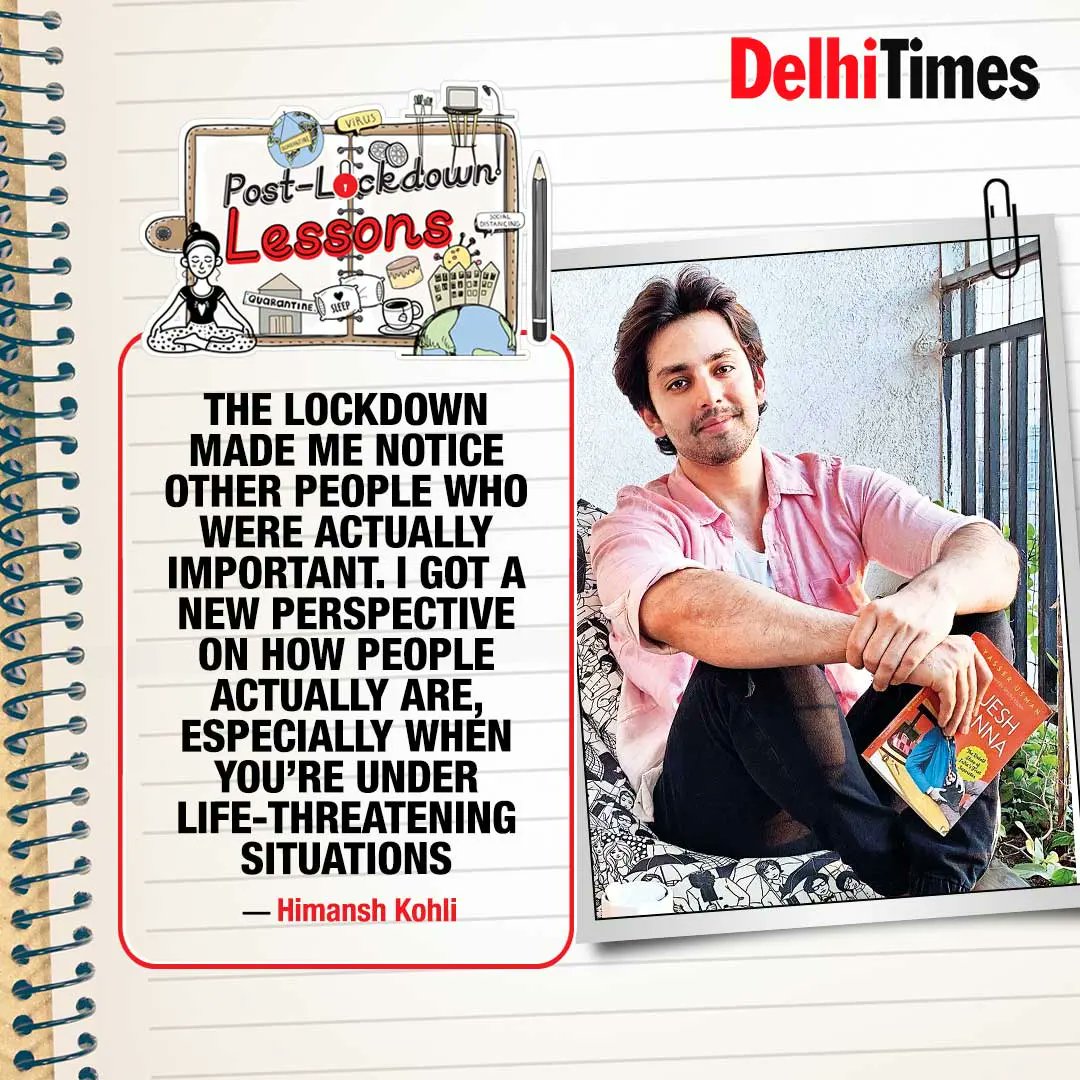 Delhi Times (@DelhiTimesTweet) on Twitter photo 2022-03-26 05:45:35 #LockdownLessons: @himanshkohli talks about how the #lockdown changed his outlook, the hobbies he picked up and more Tap to read: bit.ly/3uBEJRM #HimanshKohli #PostLockdownLessons #BoondiRaita #Pandemic #COVID19 #Bollywood #LockdownLessons: @himanshkohli talks about how the #lockdown changed his outlook, the hobbies he picked up and more Tap to read: bit.ly/3uBEJRM #HimanshKohli #PostLockdownLessons #BoondiRaita #Pandemic #COVID19 #Bollywood