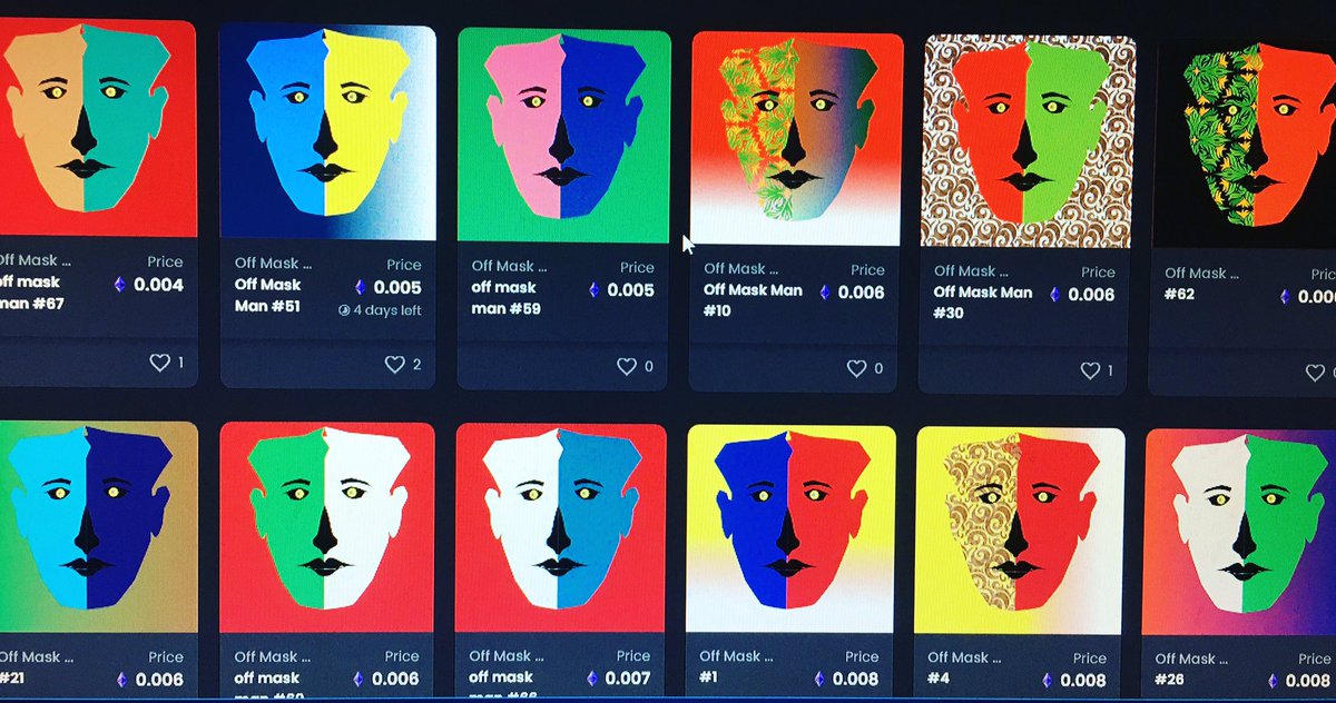 sdohomenft's tweet photo. 1/1 off mask man collection #NFT #masknft #offmaskman #nftart #digitalasset  check the link- https://t.co/UG9LnTPZAF https://t.co/X6vjlDrMuS
