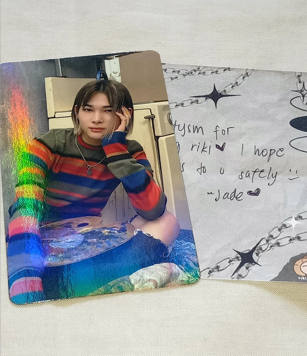 maenhs's tweet photo. ๐ โ #maenhsmails . . .
hello! @nikibns ni-ki pintor is here! tysm for packing it well >< and smooth transaction! thank you vv much!
#nikibnsellproof https://t.co/dbU82YMDuD