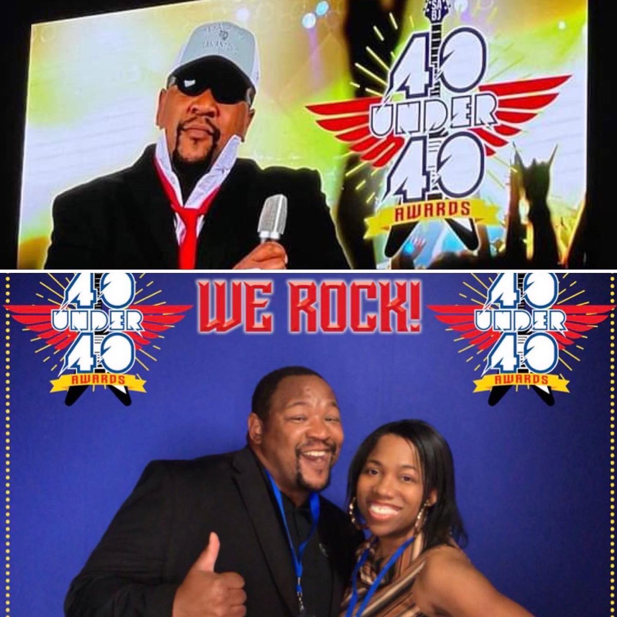 jaguaradsmith's tweet photo. It was an incredible night of fun, celebration, and Rock n’ Roll! I had the honor to grace the stage with 39 other leaders in San Antonio, officially becoming a San Antonio Business Journal 40 Under 40 honoree!#SABJ #40Under402022 https://t.co/iKC4Z4CvSj