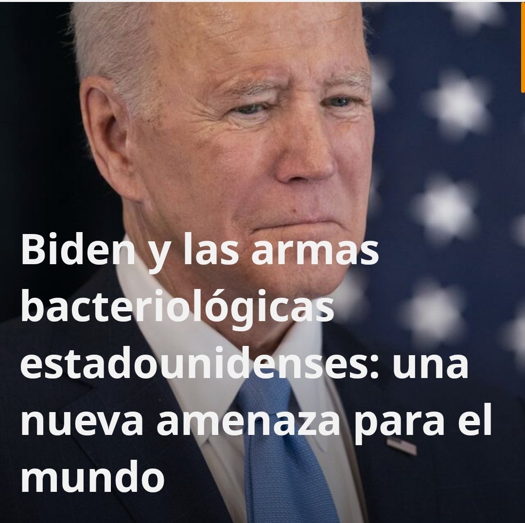 ABOGADOSOCIAL's tweet photo. Biden y las armas bacteriológicas estadounidenses: una nueva amenaza para el mundo

https://t.co/YzEQu9HWSo https://t.co/U1Z7w81Dap