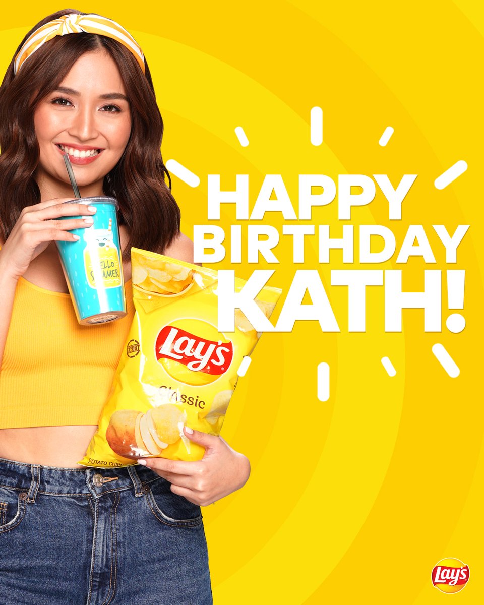 Your Lay’s fam wishes you a deliciously fun time today and every day! Happy birthday, Kath! #LaysDeliciouslyDistracting