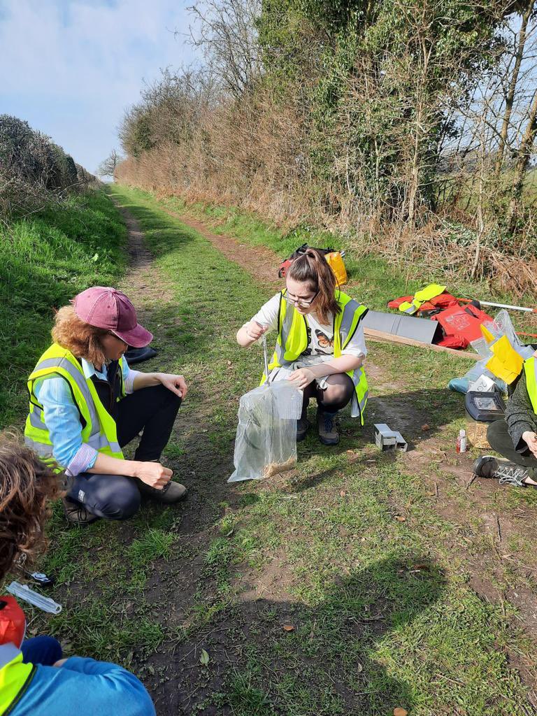 jcasperd's tweet photo. Our @HarperAdamsUni first years diligently surveying for a range of different mammals. They were setting traps late, checking them early. Jess is pictured here recording morphometrics of her wood mouse. @nhbsNews @CIEEMnet #futureecologists #conservation #biodiversity https://t.co/xMlwgTaDAi