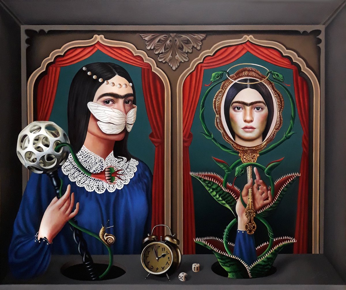 My new piece, ‘Mirror porch’ which I worked on with love, now has a new lovely home.🤍 I am very happy that my work is a member of Ashtar's professional collection.  Thank you for trusting me and my work, dear <a href="/a5ht4r/">Ashtar.eth</a> . to a closer friendship .cheers🥳🥂😍♥️