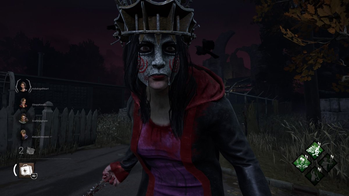 definevillain's tweet photo. #PS4share #DBD #DeadByDaylight #ThePig #Amanda #NiceKiller https://t.co/xQJB6Rn4yK