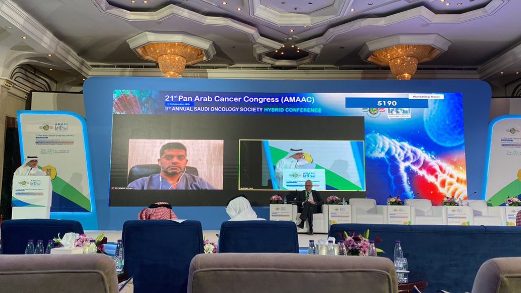 oncology_saudi's tweet photo. Good Morning.
We will start with Breast Cancer Session I
Chairpersons: Dr. Essam Murshed / Dr. Khalid Alhajri / Dr. Emad Hamada / Dr. Said Alnatour / Dr. Abbas Omar. #SOS_AMAAC https://t.co/hXGYIdfgOx