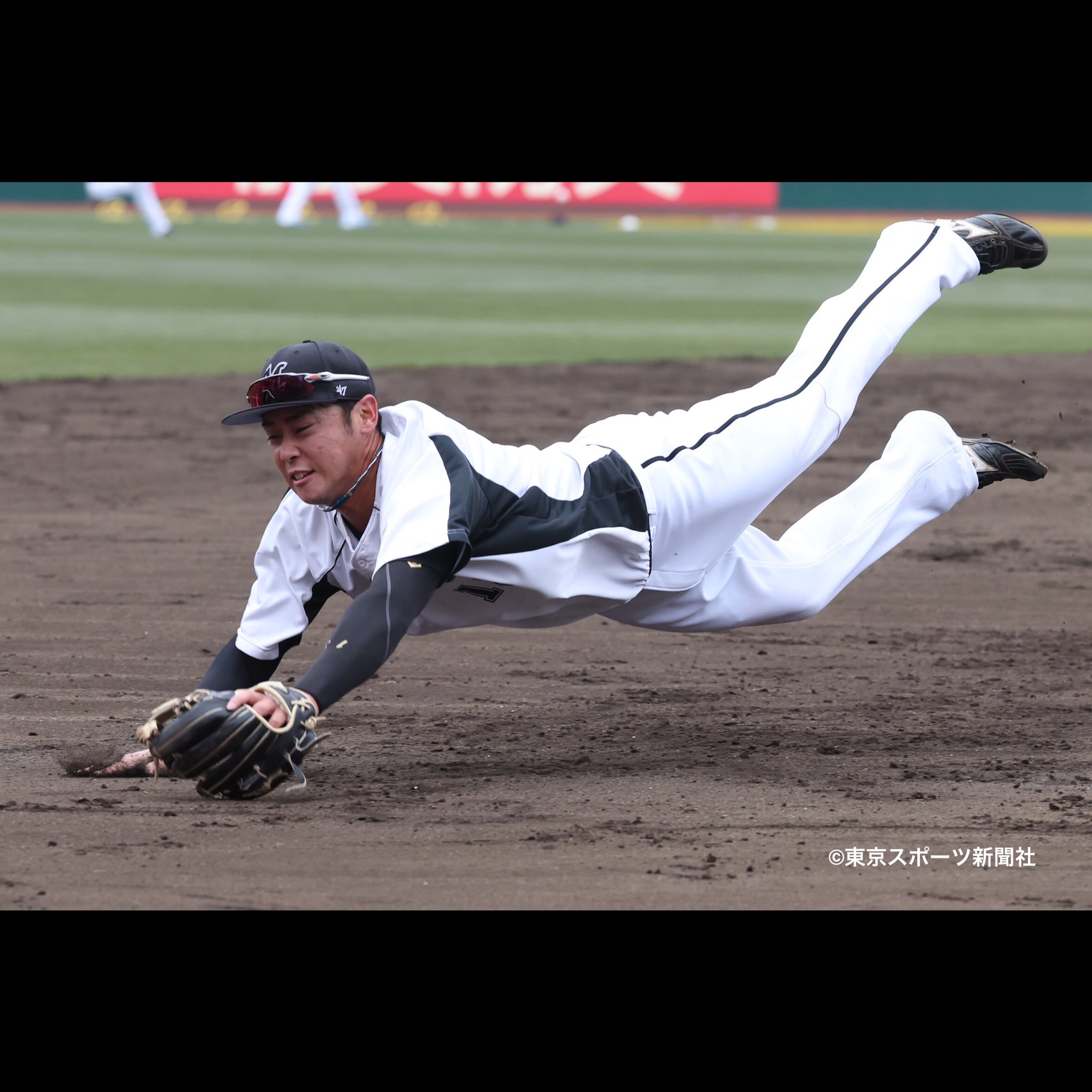 千葉ロッテマリーンズ13 平沢大河 公式戦実使用 直筆サイン入り