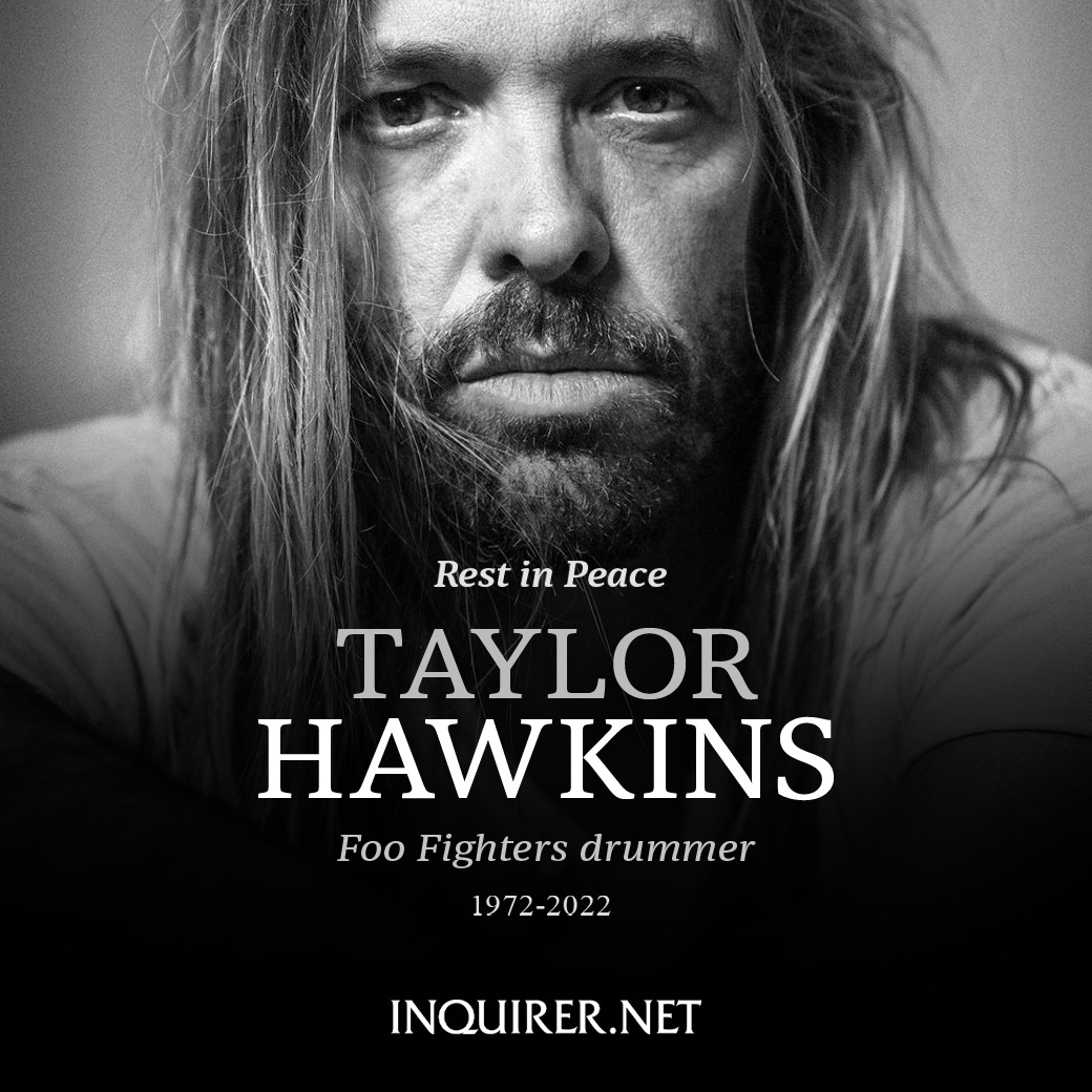 Inquirer on Twitter "Rest in peace. Foo Fighters drummer Taylor