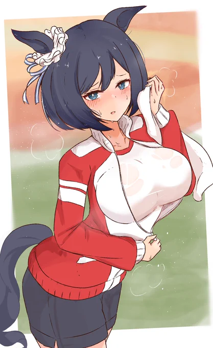 トレーニング終わり
#エイシンフラッシュ   
#ウマ娘 