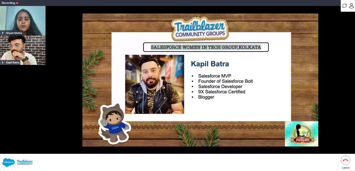 MahajanSuyas's tweet image. Speaker of today&apos;s session

#TrailblazerCommunity #witkolkata #witLWC 
@witkolkata
@iamKapilBatra
@khyatu07