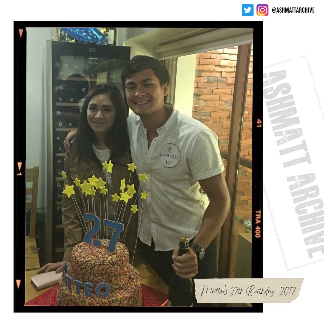 AshMattArchive's tweet photo. 5 years ago. π Happy birthday, Matteo!
#AshMatt
#MatteoGuidicelli #SarahGeronimo
#SentiSaturday
@mateoguidicelli @JustSarahG
π·: Gianluca Guidicelli https://t.co/GxDJlz5O69