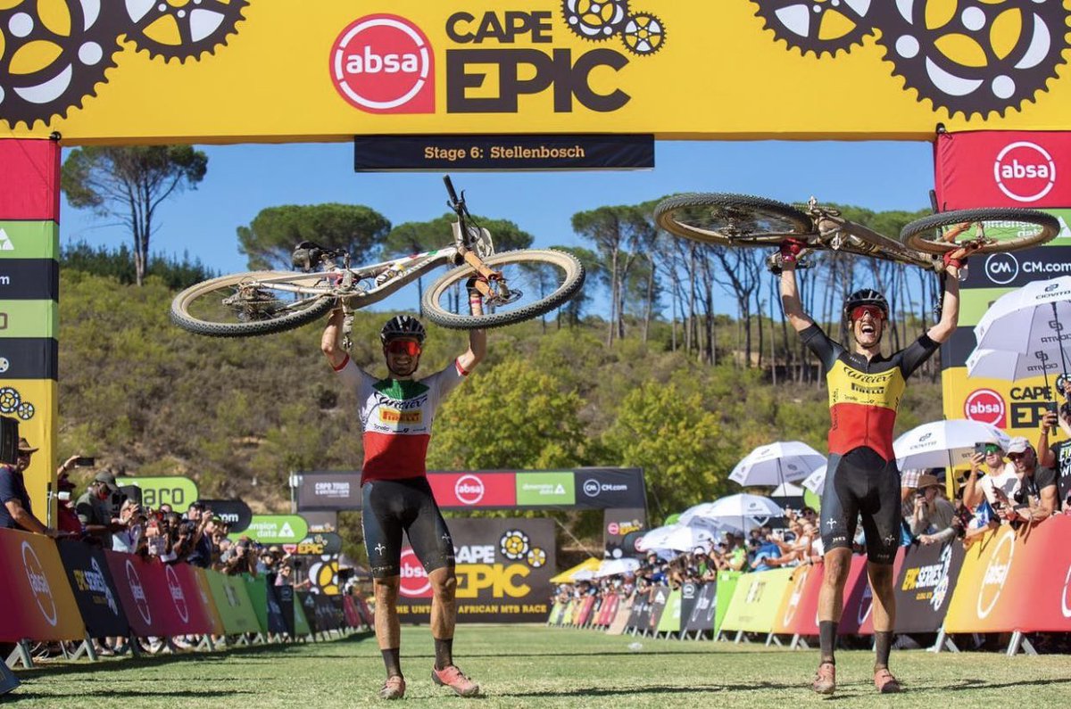 Hallo twitter er heeft een Belg een etappe gewonnen in de <a href="/AbsaCapeEpic/">Absa Cape Epic</a>… de Tour De France van het mountainbiken!