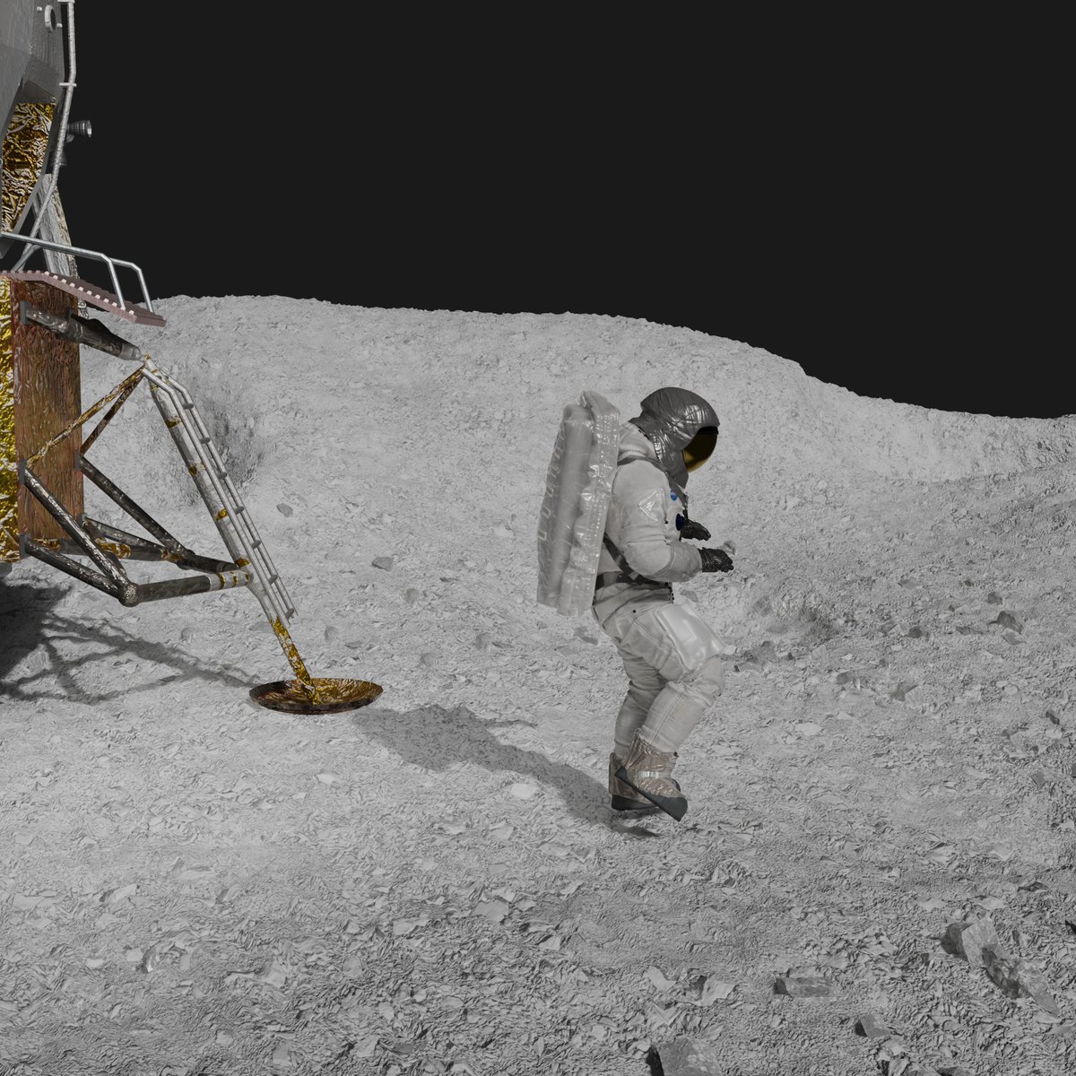 3dKevin_Punks's tweet photo. @pixelord What about an Astronaut who can do some dance moves on the Moon?

Also this one you can't download from any site, coz I made it! https://t.co/lE53D99PCX