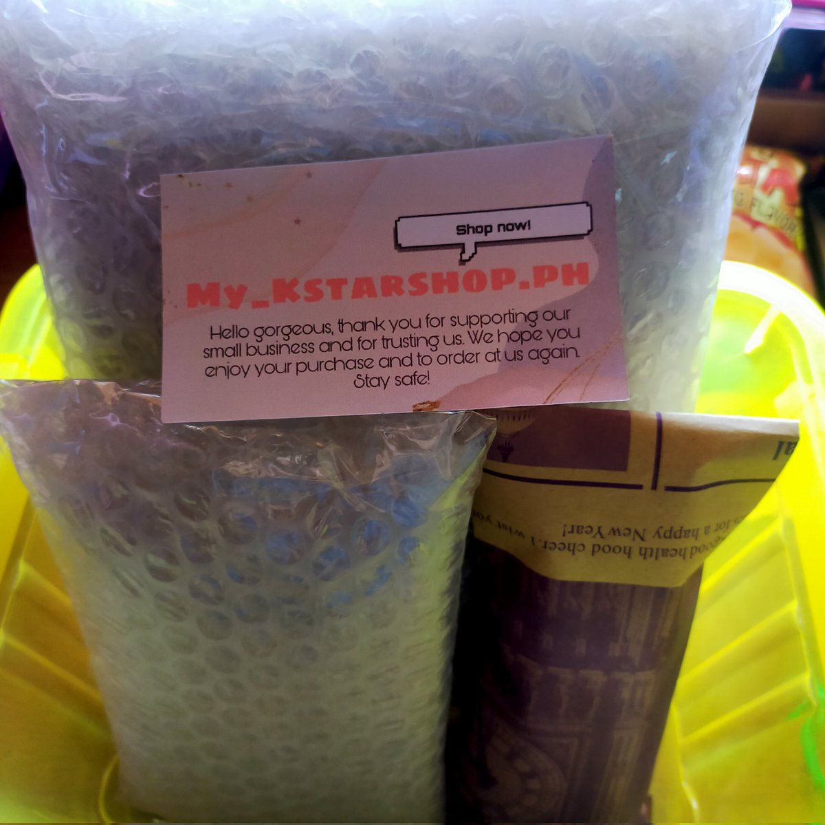 Mks_ShopPH's tweet photo. Mystery Parcel❗
order details: unsealed and PC
for her/his friend na nag bday🥳 Thank you sm for ordering kinuha na pala ni kuya j&t kanina🤎
#Mksproof https://t.co/vMQD3FVy7q