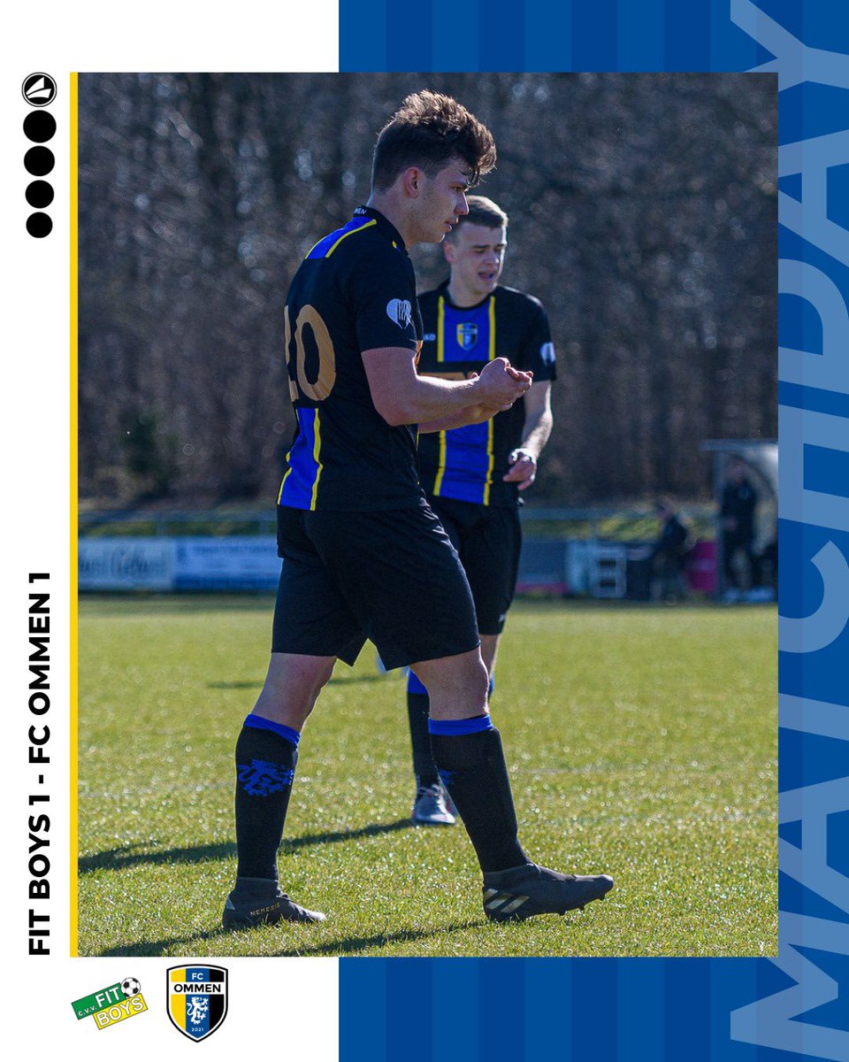 🚏Volgende halte: Beilen!

🆚 <a href="/cvvFIT_Boys/">cvv FIT Boys</a> 1
📍Sportpark Noord-West, Beilen
⌚️14.30 uur

#️⃣ #fitfco | #fcommen 💛💙🖤