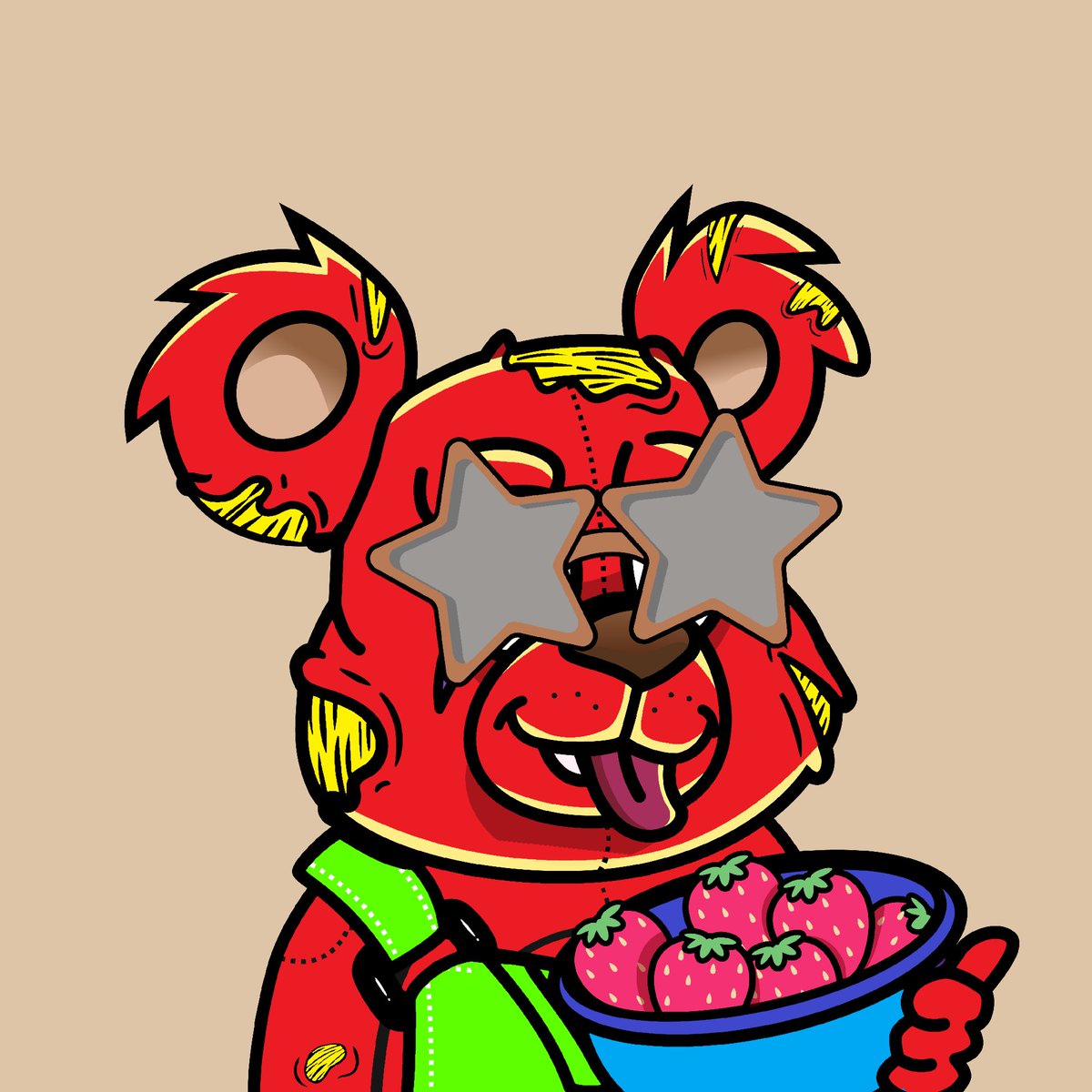 Just got air dropped this @tearbearz new beginning nft on <a href="/cryptocomnft/">Crypto.com NFT</a> for being a Tear Bear genesis holder.  Thanks @Parks_fx!