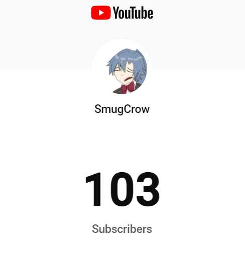 crowoYT's tweet photo. Proud to announce that I have reached my initial goal of 100subs, atleast 4k views! 🥳

Big ups to everyone who has supported me from the beginning and to those new to the channel, welcome to the couch gang ( `)>

#YoutubeGaming #YouTuber #Subscribe https://t.co/8R9dlbs1EN