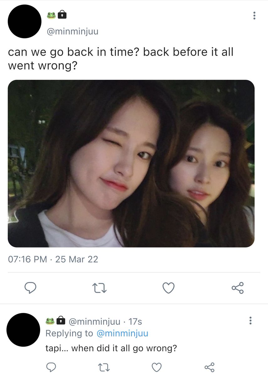 fluffyjoyul's tweet photo. [ jinjoo one tweet au ]
— Falling Out Of Love

tw // sort of angst https://t.co/IRzAmvYD83