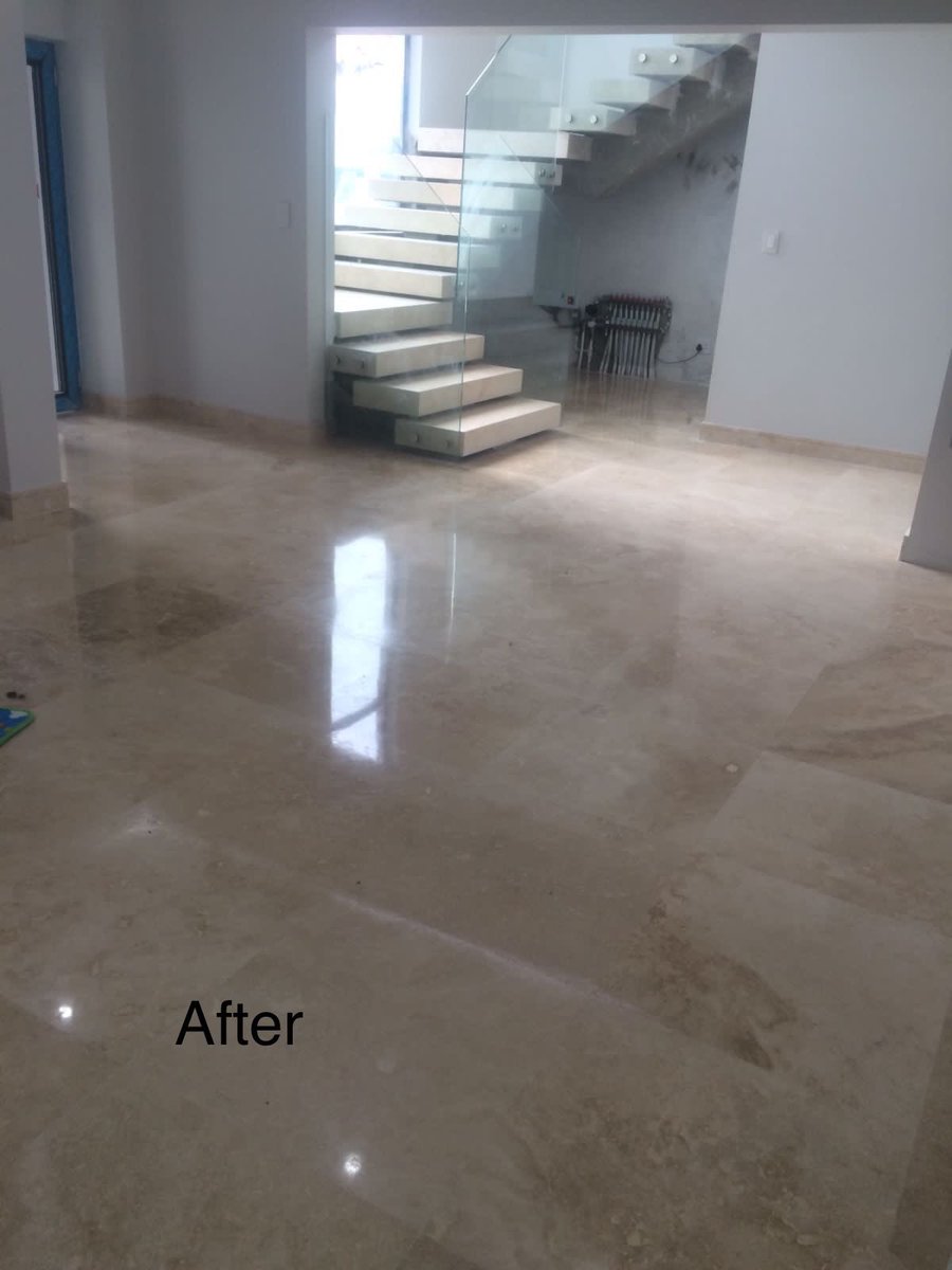 TileSolutionz's tweet image. Travertine tiles installed and finished by us Natural Stones Sealers 

#DJSBU 
#OperationDudula