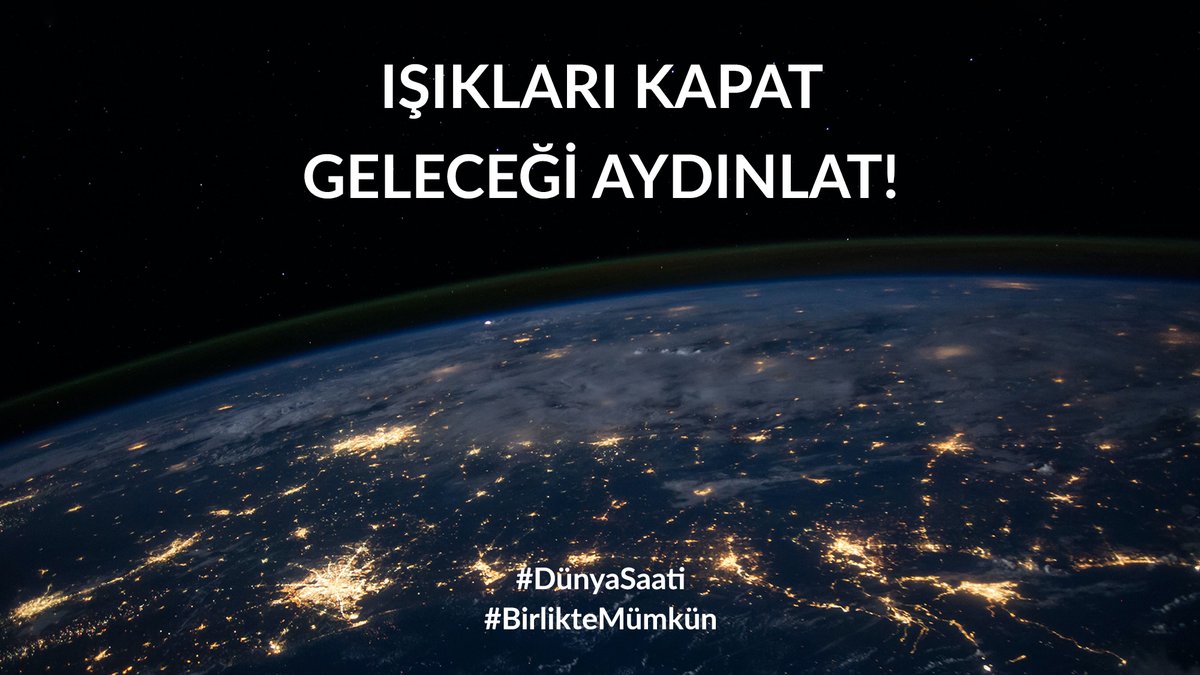 Işıkları Kapat, Geleceği Aydınlat!

🌍 2007 yılından bu yana dünya genelinde milyonlarca insan her yıl bir saatliğine ışıklarını kapatarak karar vericileri ve toplumları iklim krizine karşı harekete geçmeye davet ediyor.