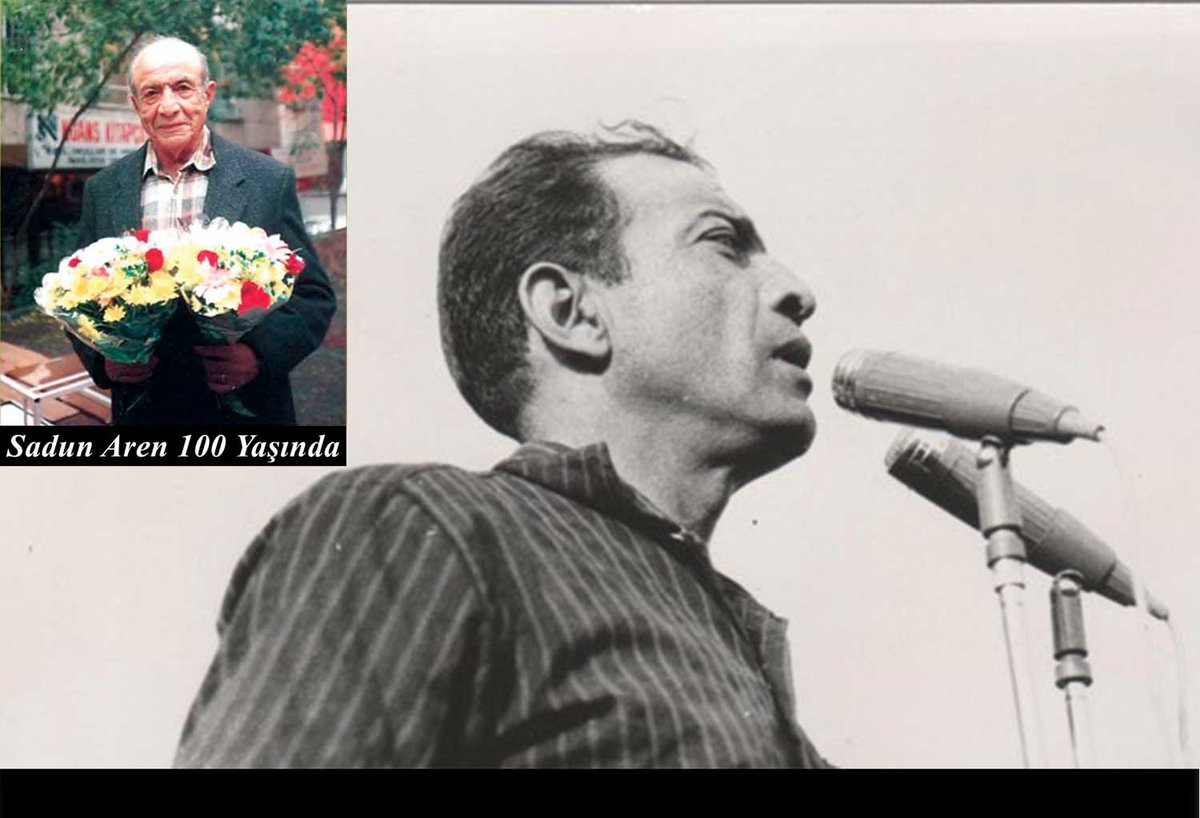 "İşçi sınıfının özelliği, yaşamak için işgücünü kapitaliste satmak mecburiyetinde olan insanlardan teşekkül etmesidir. Bu sınıf maruz bulunduğu sömürüden kurtulabilmek için kapitalizme son vermek ve sosyalizmi kurmak zorundadır."#SadunAren100Yaşında