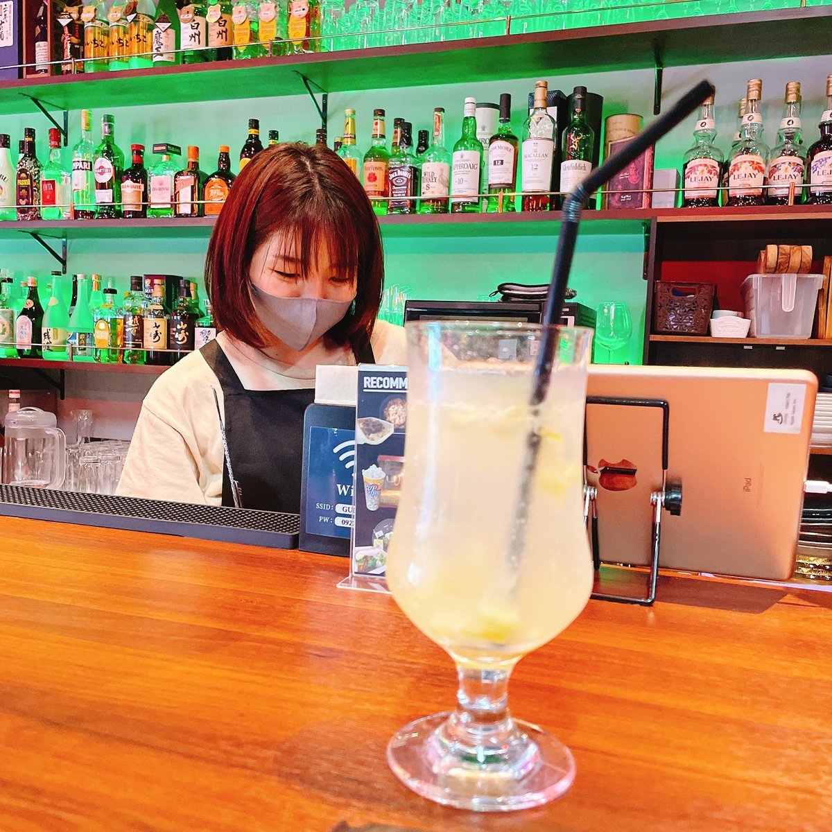 haya__1210's tweet photo. ガルディロックスでレモネードを飲んだ🍋
ラボでは今からすごいコラボが始まるよ〜〜！！！

#guldilocks
#BADKNee
#badkneelab
#shuffleparty
#シャッフルパーティー https://t.co/30GJCDA06w