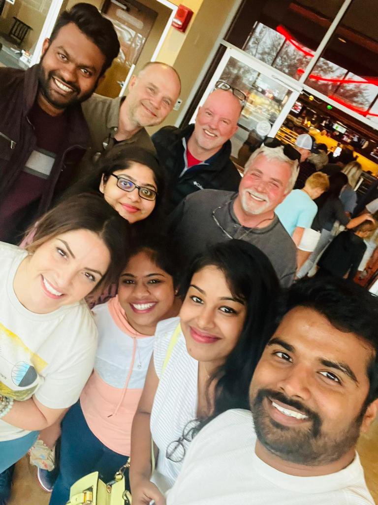 ravyaaa's tweet photo. When your american friends are as excited as you to watch @RRRMovie Jakkanna made it possible.Telugu movie reaching beyond boundaries❤️ Proud moment!😍Thank you @ssrajamouli sir @tarak9999  and @AlwaysRamCharan @DVVMovies @upasanakonidela @ssk1122 @kaalabhairava7 #JrNTR #RRRMoive https://t.co/rvr0xRkfZH