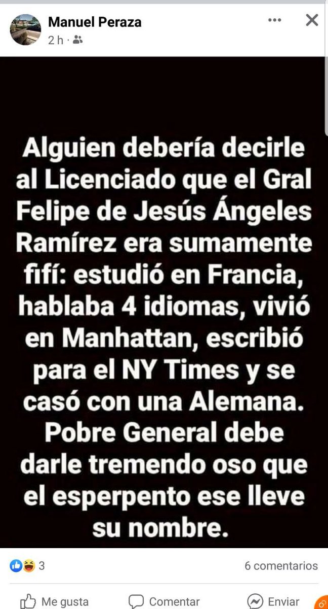 Para su conocimiento señor <a href="/lopezobrador_/">Andrés Manuel</a> , aquí le mandan este recado👇